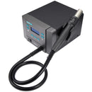 Estación de desoldado K8 Pro Lead-Free Quick 220V EU con aire caliente para reparación electrónica y microsoldadura.