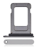 Puerto de carga original negro para iPhone 14 Pro/Pro Max (A2659, A2890), incluye bandeja SIM.