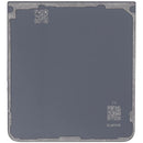 Tapa trasera inferior de vidrio Samsung Galaxy Z Flip 7 5G Blue Shadow, repuesto para reparación.