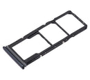 Bandeja para doble tarjeta SIM para Samsung Galaxy A9 (A920 / 2018) (Negro Caviar)