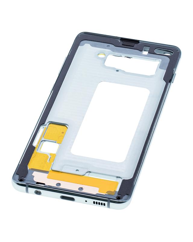 Estructura intermedia en color Prism Green para Samsung Galaxy S10 Plus disponible en Guatemala en distribuidores mayoristas de reparaciones con garantía.