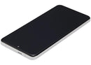 Pantalla OLED refurbished blanca para Xiaomi 14 Ultra, incluye marco y display, ideal para reparación de pantalla rota.