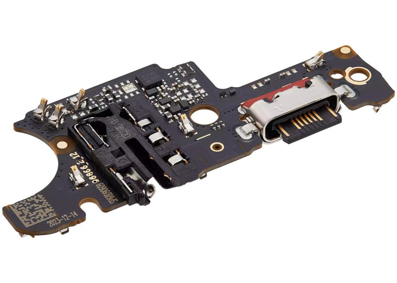 Puerto de carga compatible para Motorola Moto G54 (XT2343 / 2023) disponible en Guatemala, ideal para reparaciones en talleres y mayoristas de componentes originales de Motorola.