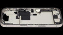 Encuentra la carcasa central con puerto de carga flex y pequeñas piezas para iPhone 16 Pro en Guatemala, reparaciones y mayoristas disponibles.