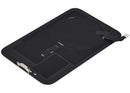 Tapa trasera plateada usada para iPhone 17 Pro Max con MagSafe y NFC, ideal para reparación de chasis.