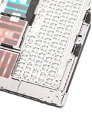Tapa superior Space Gray usada para MacBook Pro 16" A2141 (2019) con teclado ANSI US para reparación.