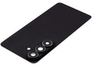 Tapa trasera de vidrio negro para Samsung Galaxy S26 con lente de cámara, repuesto Aftermarket Plus.