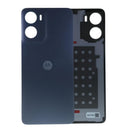 Tapa trasera original Motorola Moto G05 XT2523, color azul denim, repuesto para cambio de tapa rota.