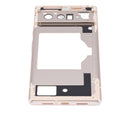 Chasis medio Google Pixel 6 Pro Sorta Sunny, armazón dorado para reparación y cambio de housing.