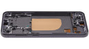 Pantalla hard OLED graphite de Samsung Galaxy S23 FE 5G con marco, lista para reparación de display.