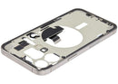 Carcasa media con cable flex de puerto de carga iPhone 15 Pro Max (US Version) (Natural Titanium)