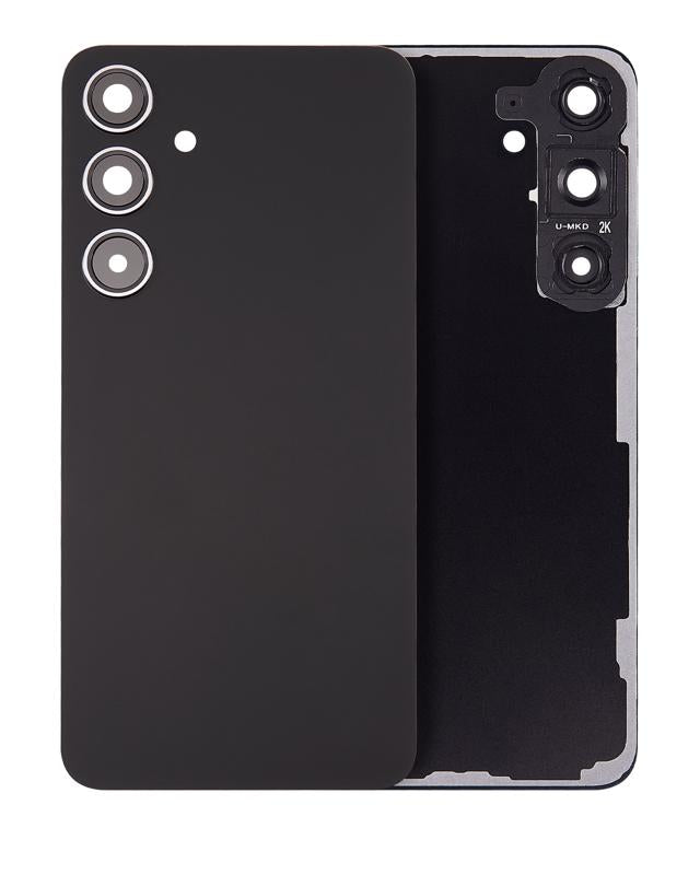 Tapa trasera con lente de camara para Samsung Galaxy S24 Plus 5G (Negro Onyx)