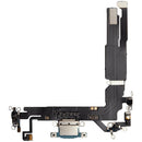 Puerto de carga Teal Aftermarket Plus para iPhone 16 (A3082, A3290) con cable flex USB-C de repuesto.