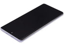 Pantalla LCD morada Refurbished Xiaomi Redmi Note 15 4G, repuesto para reparación de pantalla rota.