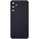 Tapa trasera Brave Black para Samsung Galaxy A25 5G con lente de cámara, repuesto original SM-A256B.