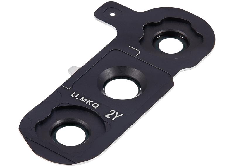 Lente de Camara Trasera con Aro de Cubierta para Samsung Galaxy S24 Plus 5G (Gris Marmol)