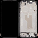 Pantalla refurbished con frame para Motorola Moto G67/G77, lista para reparación de display, en todos los colores.