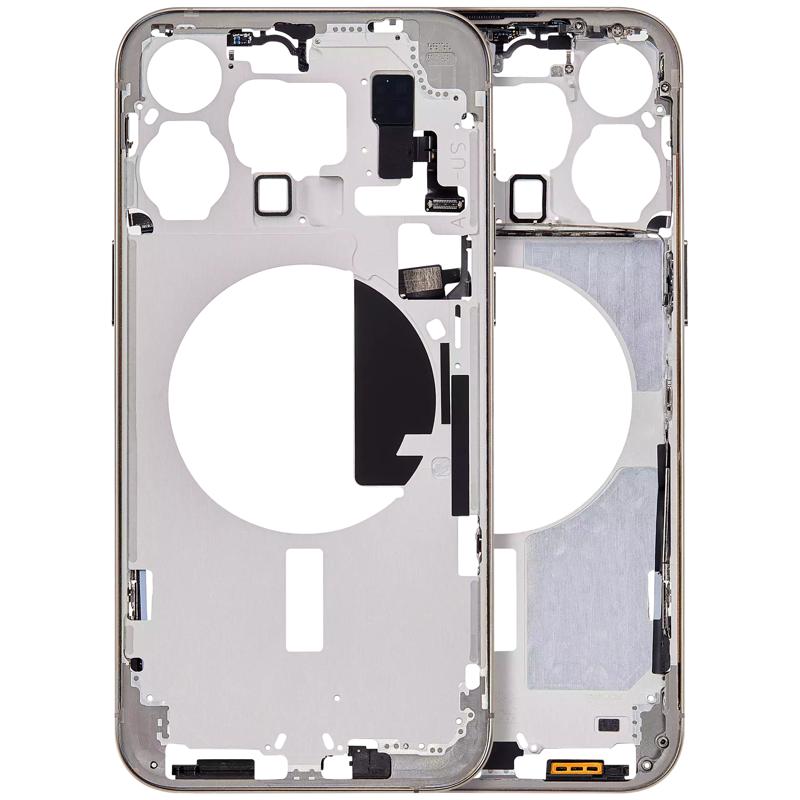 Reparación del marco medio para iPhone 15 Pro Max en Guatemala con garantía y disponibilidad en preorden.