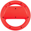 Volante de carreras rojo para Nintendo Switch Joy-Con, set de 2, compatible con Mario Kart.