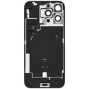 Compra una tapa trasera usada con placa de acero y carga inalámbrica para iPhone 16 Pro Max en Guatemala.