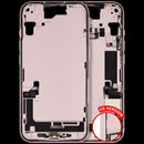 Carcasa media con puerto de carga flex y piezas pequenas iPhone 15 (US Version) (Pink)