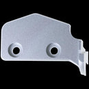 Cubierta plateada original de bisagra izquierda para MacBook Pro 14 modelos A2442 (2021) y A2779 (2023).