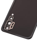 Tapa trasera de vidrio Midnight Blue para Huawei P20 Pro con lente de cámara, repuesto para reparación.