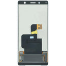 Pantalla original Sony Xperia XZ2 Compact blanco plateado, display LCD y táctil para reparación.