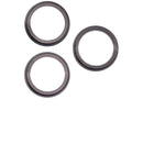 Compra un conjunto de 3 piezas de anillos de bisel para cámara trasera iPhone 12 Pro Max en Guatemala para reparar tu dispositivo rápidamente.