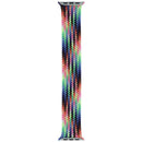 Correa Apple Braided Solo Loop Pride Edition, trenzada multicolor, tamaño 11 grande, para Apple Watch 44mm a 49mm.