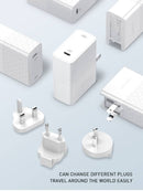 Encuentra el cargador de pared LDNIO A1405C (40W) con PD y QC3.0 en Guatemala para tus dispositivos.