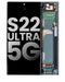 Pantalla OLED con marco para Samsung Galaxy S22 Ultra 5G (Usada original: Grado A) (Verde Fantasma)