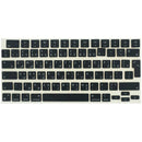 Kit de teclas árabes Space Black para MacBook Air 13/15 y Pro 14/16, repuesto de teclado Apple.
