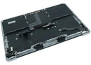 Tapa superior Space Gray para MacBook Pro 13" A2338 (2020) con teclado ANSI US y batería, repuesto original usado.