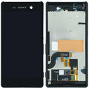 Pantalla original LCD display táctil negra para Sony Xperia M5 E5603, pieza de repuesto para reparación.