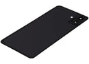 Tapa trasera gris Aftermarket Plus para Samsung Galaxy A07 4G (A075) con lente de cámara, sin logo.