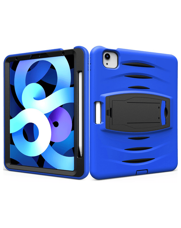 Protege tu iPad Pro 12.9 con una funda antigolpes de color azul oscuro en Guatemala.