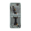 Pantalla OLED interna con marco para Samsung Galaxy Z Flip 6 5G, grado A, usada, reparacion de display.