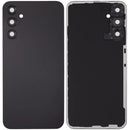 Tapa trasera negra para Samsung Galaxy A24 4G (A245) con orificio para cámara, repuesto Aftermarket Plus.