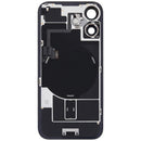 tapa trasera MagSafe Magnet NFC Flashlight Flex OEM iPhone 16 (Blanco)