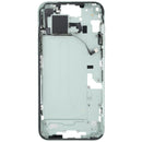 Carcasa media con piezas pequenas iPhone 15 Plus (Verde)