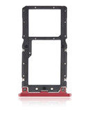Bandeja para tarjetas SIM doble para Xiaomi Mi 8 Lite (Rojo)