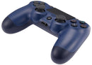 Control alámbrico DoubleShock 4 Midnight Blue PS4, diseño ergonómico, cable USB, accesorio gamer.