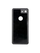 Tapa trasera blanca usada para Google Pixel 3, G013A, repuesto de vidrio para reparación.
