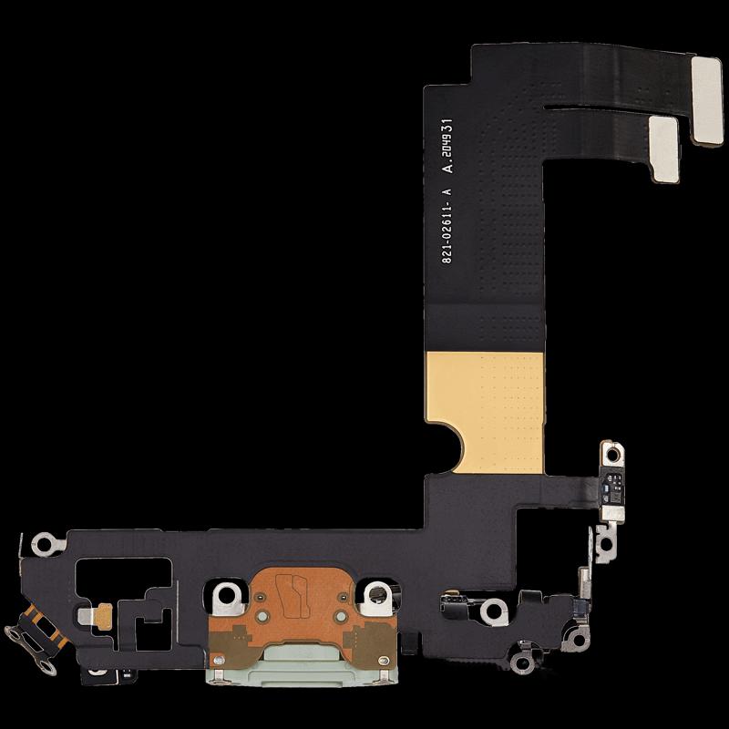 Puerto de carga para iPhone 12 Mini (OEM usado) (Verde)