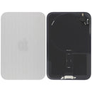 Tapa trasera plateada original iPhone 17 Pro con MagSafe y NFC, para modelos A3256, A3523, A3524.