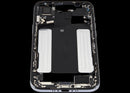 Marco medio USADO azul cielo para Apple iPhone Air A3260, con puerto de carga y pequeñas piezas.