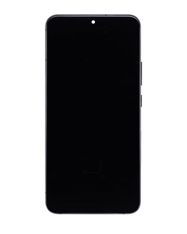 Reparación de pantalla verde con marco OLED para Samsung Galaxy S22 Plus en Guatemala.