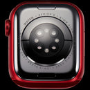 Carcasa usada Apple Watch Series 9 41mm GPS, aluminio rojo, A2978, para repuesto o reparación.