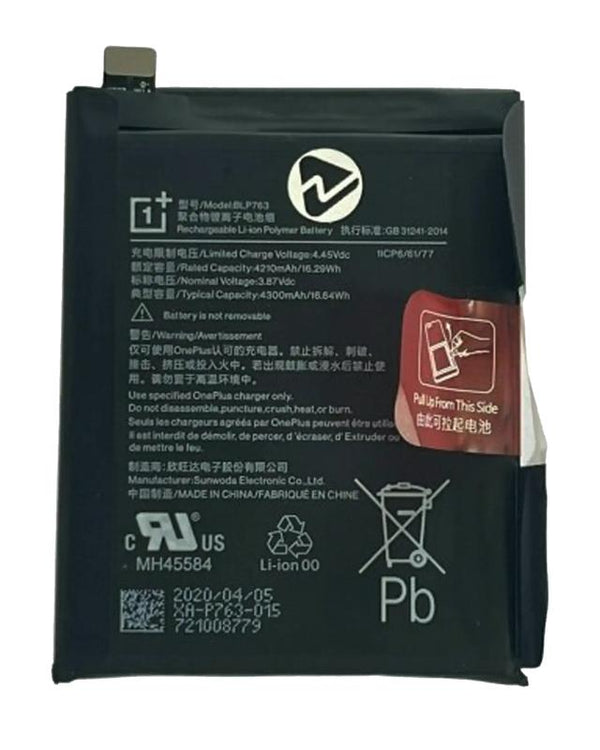 Encuentra la mejor garantía para batería OnePlus Nord 8 5G UW BLP763 en Guatemala.